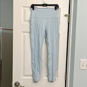 lululemon Align Light Blue High-Rise double lined Leggings